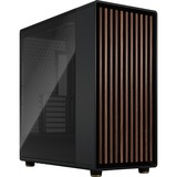 Fractal Design North XL Charcoal Black TG Dark, Chassis Tower Nero/legno