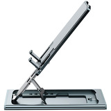 Inter-Tech Supporto per telefono cellulare e tablet MTS-105 titanio/grigio