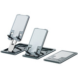 Inter-Tech Supporto per telefono cellulare e tablet MTS-105 titanio/grigio