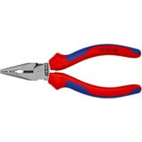 KNIPEX 0822145 pinza Pinze a becco lungo rosso/Blu, Pinze a becco lungo, Metallo, Plastica, Blu/Rosso, 14,5 cm, 145 g