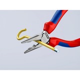 KNIPEX 0822145 pinza Pinze a becco lungo, Pinze universali rosso/Blu, Pinze a becco lungo, Metallo, Plastica, Blu/Rosso, 14,5 cm, 145 g