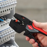 KNIPEX 12 72 190 SB, Pinza stripper Nero/Rosso