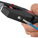 KNIPEX NexStrip utensile multifunzione per elettricista, Pinza stripper Nero/Rosso