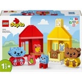 LEGO DUPLO 10414 Attività Quotidiane: Mangiare e Andare a Letto, Giochi per Bambini da 1.5 Anni in su con 4 Animali Giocattolo, Giochi di costruzione Giochi per Bambini da 1.5 Anni in su con 4 Animali Giocattolo, Set da costruzione, 1,5 anno/i, Plastica, 28 pz, 740 g