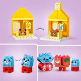 LEGO DUPLO Attività quotidiane: mangiare e andare a letto, Giochi di costruzione Set da costruzione, 1,5 anno/i, Plastica, 28 pz, 740 g
