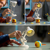 LEGO Ideas Disney Pixar Luxo Jr., Giochi di costruzione Set da costruzione, 18 anno/i, Plastica, 613 pz, 638 g