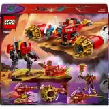 LEGO NINJAGO Mech Storm Rider di Kai, Giochi di costruzione Set da costruzione, 7 anno/i, Plastica, 333 pz, 556 g