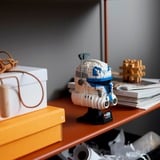 LEGO Star Wars 75349 Casco di Captain Rex, Set Serie Caschi 2023, Collezione per Adulti da The Clone Wars, Idee Regalo, Giochi di costruzione Set Serie Caschi 2023, Collezione per Adulti da The Clone Wars, Idee Regalo, Set da costruzione, 18 anno/i, Plastica, 854 pz, 970 g