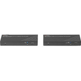 Lindy Extender KVM HDBaseT Cat.6 150m, Estensione HDMI Nero