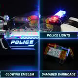 Lumibricks Cyberpunk Neoncity - Pattuglia della polizia, Giochi di costruzione 