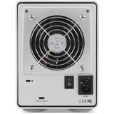 OWC Mercury Elite Pro Quad Box esterno HDD/SSD Bianco 2.5/3.5", Disk enclosure argento, Box esterno HDD/SSD, 2.5/3.5", SATA, 10 Gbit/s, Hot-swap, Bianco