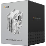 Ocypus Delta A40 Elite Dual Fan, raffreddamento CPU  bianco