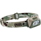 Petzl Tactikka + Cachi Torcia a fascia, Luce LED colore mimetico , Torcia a fascia, Cachi, Pulsanti, IPX4, CE, 300 lm