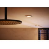Philips Hue Spot da incasso White & Color Ambiance Xamento, Luce LED argento