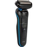Procter & Gamble Series 5 51-M4500cs Rasoio Nero, Blu Nero/Blu, Rasoio, Nero, Blu, Pulsanti, LED, Carica, Potenza, CA/Batteria