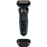 Procter & Gamble Series 5 51-M4500cs Rasoio Nero, Blu Nero/Blu, Rasoio, Nero, Blu, Pulsanti, LED, Carica, Potenza, CA/Batteria