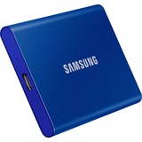 SAMSUNG Portable SSD T7 1000 GB Blu blu, 1000 GB, USB tipo-C, 3.2 Gen 2 (3.1 Gen 2), 1050 MB/s, Protezione della password, Blu