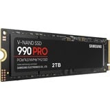 Samsung 990 PRO NVMe M.2 SSD 2TB, Disco a stato solido 2 TB, M.2, 7450 MB/s