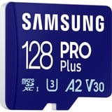 Samsung PRO Plus microSD Memory Card 128GB (2023), Scheda di memoria blu, 128 GB, MicroSDXC, Classe 10, UHS-I, 180 MB/s, 130 MB/s