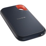 SanDisk Extreme Portable 2000 GB Nero, Disco a stato solido Nero/Orange, 2000 GB, USB tipo-C, 3.2 Gen 2 (3.1 Gen 2), 1050 MB/s, Protezione della password, Nero