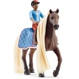 Schleich HORSE CLUB Sofia’s Beauties 42586 set da gioco, Gioco figura Brushable hair, Horse with rider, Horses, 3 anno/i, Multicolore, Plastica