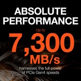 Seagate FireCuda 530 M.2 4000 GB PCI Express 4.0 3D TLC NVMe Nero, 4000 GB, M.2, 7300 MB/s