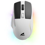 Sharkoon SKILLER SGM50W, Mouse da gioco bianco