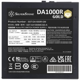 SilverStone SST-DA1000R-GM 1000W, Alimentatore PC Nero