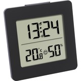 TFA 30.5038 Interno Igrometro elettronico Nero, Termometro Nero, Quadrato, Stilo AA, 1,5 V, 94 mm, 37 mm, 94 mm