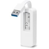 TP-Link UE300 scheda di rete e adattatore Ethernet 1000 Mbit/s bianco, Cablato, USB, Ethernet, 1000 Mbit/s, Bianco