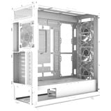 Thermaltake AX500, Torre grande telaio bianco