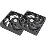 Thermaltake TOUGHFAN 12 Pro High Static Pressure PC Cooling Fan 120x120x25, Ventola Nero
