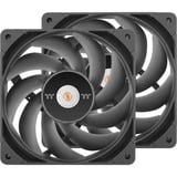 Thermaltake TOUGHFAN 12 Pro High Static Pressure PC Cooling Fan 120x120x25, Ventola Nero