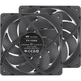 Thermaltake TOUGHFAN 12 Pro High Static Pressure PC Cooling Fan 120x120x25, Ventola Nero