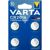 VARTA Pila a bottone al litio CR2016, 3 volt, Batteria 