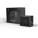 be quiet! Dark Power 13 alimentatore per computer 1000 W 20+4 pin ATX ATX Nero, Alimentatore PC Nero, 1000 W, 100 - 240 V, 1100 W, 50 - 60 Hz, 13/6 A, 6 A