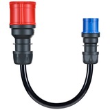 go-e Adattatore per Gemini flex 22 kW, CEE rosso trifase 32A > CEE blu 16A Nero
