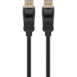 goobay Cavo di collegamento DisplayPort 1.4 spina > spina DisplayPort Nero