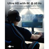 goobay Cavo di collegamento DisplayPort 1.4 spina > spina DisplayPort Nero