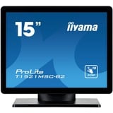 iiyama T1521MSC-B2, Monitor LED Nero (opaco)