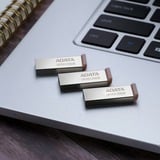 ADATA UR350-256G-RSR/BG, Chiavetta USB nichel/marrone