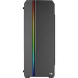 Aerocool Genesis-A-BK-v2 Nero, Chassis Tower Nero, PC, Nero, ATX, micro ATX, Mini-ITX, ABS, SPCC, 15,5 cm, 38 cm