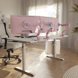 Arozzi Alzare Neo Single, Base per monitor rosa