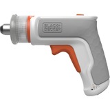 BLACK+DECKER HEXDRIVER, avvitatore per mobili a batteria BCRTA01, Cacciavite bianco/Orange