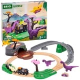BRIO Set Avventura Dinosauri del Mondo, Ferrovia 