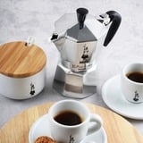 Bialetti Moka Express 3 Tazze argento, 0,2 L, Alluminio, Nero, 3 tazze, Alluminio, Moka Express, CE