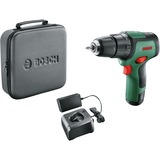 Bosch EasyImpact 12 1300 Giri/min Senza chiave 1 kg Nero, Verde verde/Nero, Trapano con impugnatura a pistola, Senza chiave, Senza spazzola, 1 cm, 1300 Giri/min, 2 cm