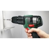 Bosch EasyImpact 12 1300 Giri/min Senza chiave 1 kg Nero, Verde verde/Nero, Trapano con impugnatura a pistola, Senza chiave, Senza spazzola, 1 cm, 1300 Giri/min, 2 cm