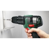 Bosch EasyImpact 12 1300 Giri/min Senza chiave 1 kg Nero, Verde, Trapano a percussione verde/Nero, Trapano con impugnatura a pistola, Senza chiave, Senza spazzola, 1 cm, 1300 Giri/min, 2 cm
