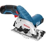 Bosch GKS 12V-26 PROFESSIONAL 8,5 cm Nero, Blu, Rosso 1400 Giri/min, Sega circolare blu/Nero, Legno, Nero, Blu, Rosso, 8,5 cm, 1400 Giri/min, 2,65 cm, 1,5 cm